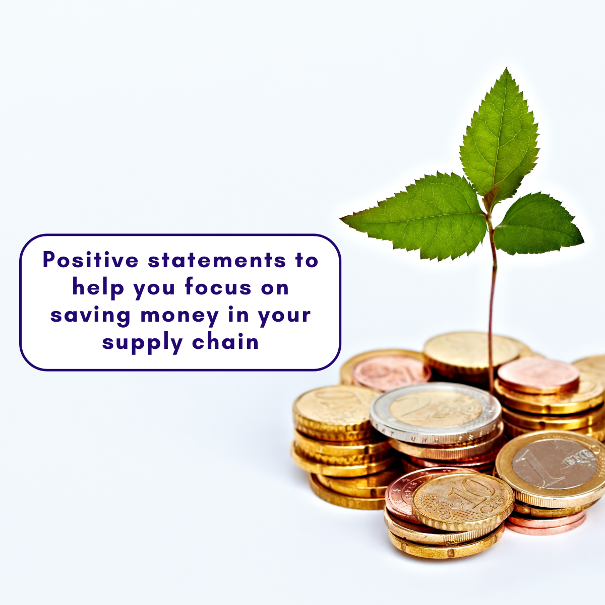 Positive statements to help you focus on saving money in your supply ...