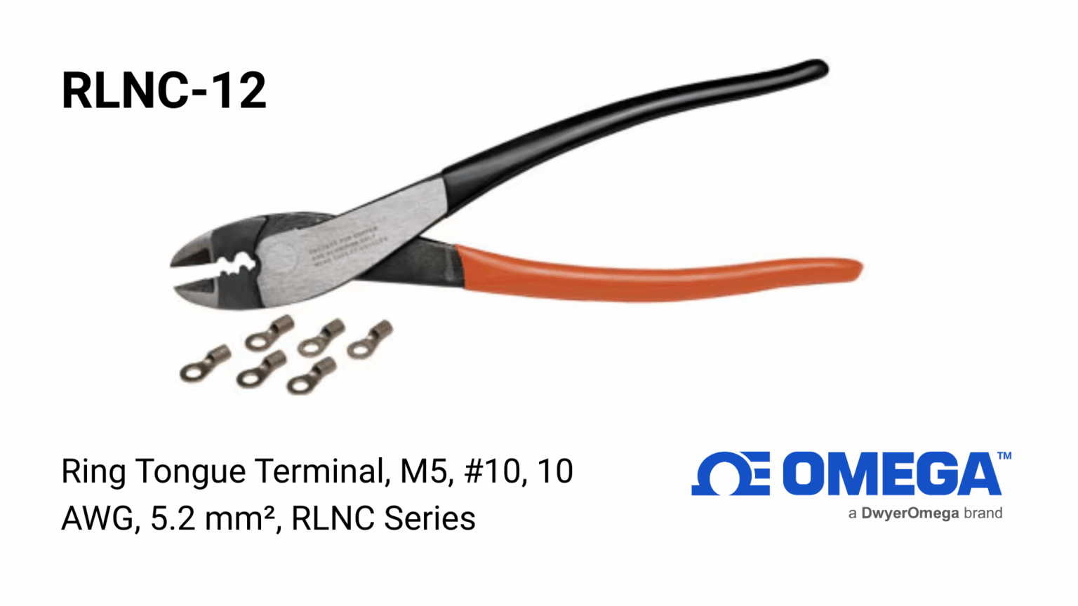 Omega RLNC-12: Reliable High-Temperature Ring Tongue Terminal for ...